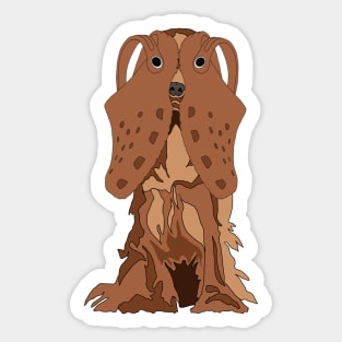 Croc-er Spaniel Sticker